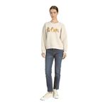 Lee Cooper O Yaka Baskılı Sweatshirt, M, 251 LCF 241005, TAŞ, kadın
