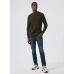 Lee Cooper O Yaka Regular Fit Haki Erkek Kazak 241 LCM 241033 ALBERT HAKI