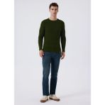 Lee Cooper O Yaka Regular Fit Haki Erkek Kazak 241 Lcm 241037 Fonzo Hakı - S