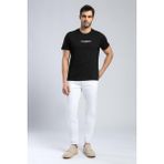 Lee Cooper Patrico Erkek %100 Pamuk O Yaka T-Shirt Siyah - 2XL
