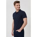 Lee Cooper Pine Erkek %100 Pamuk Polo Yaka T-Shirt Lacivert