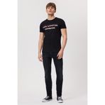 Lee Cooper Raquel Erkek %100 Pamuk O Yaka T-Shirt Siyah