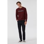 Lee Cooper Rex Erkek Bisiklet Yaka Sweatshirt Mürdüm