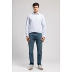 Lee Cooper Ricky Erkek Hıgh Rıse Straıght Rahat Kesim Yüksek Bel Düz Paça Jean Pantolon Yeşil - 38 - 30