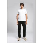 Lee Cooper Rico Yüksek Bel Normal Kesim Düz Paça Siyah Erkek Jean Pantolon - 33 / 34 - Denim