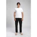 Lee Cooper Rico Yüksek Bel Normal Kesim Düz Paça Siyah Erkek Jean Pantolon - Denim - 36 - 32