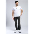 Lee Cooper Santino Erkek %100 Pamuk O Yaka T-Shirt Beyaz - XL