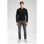 Lee Cooper Sirius Erkek Polo Yaka Sweatshirt Siyah