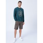 Lee Cooper Slim Fit 222 LCM 221010 Dory Haki Erkek Şort