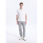 Lee Cooper Slim Straight Chino Pantolon, 34-32, 5003354725, Gri, Erkek