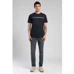 Lee Cooper Stew Erkek %100 Pamuk O Yaka T-Shirt Lacivert