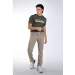Lee Cooper Stow 1 Erkek Dokuma Pantolon Taş
