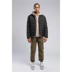 Lee Cooper Terra Erkek Dik Yaka Çift Taraflı Şişme Mont Siyah - 2XL