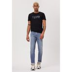 Lee Cooper Town Erkek %100 Pamuk O Yaka T-Shirt Siyah