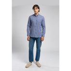 Lee Cooper Trevor 1 Erkek Dokuma Gömlek Lacivert