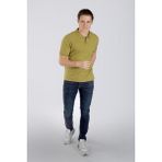 Lee Cooper Twins 1 Erkek %100 Pamuk Pike Polo Yaka T-shirt Yağ Yeşili