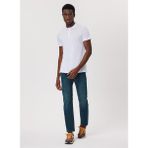 Lee Cooper Twins Erkek %100 Pamuk Polo Yaka T-Shirt Beyaz - XL