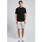 Lee Cooper Twins Erkek Polo Yaka T-shirt Siyah