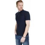 Lee Cooper Tylen Erkek %100 Pamuk Polo Yaka T-Shirt Lacivert