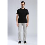 Lee Cooper Vincent Erkek %100 Pamuk O Yaka T-Shirt Siyah
