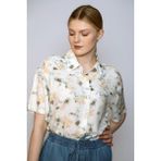 Lee Cooper Visba Kadın Dokuma Gömlek - Beyaz