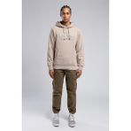Lee Cooper Washington Erkek Kapüşonlu Sweatshirt Bej, XL