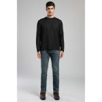 Lee Cooper Wayne Erkek O Yaka Sweatshirt Siyah