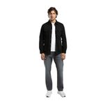 Lee Cooper Worner 1 Erkek%100 Pamuk Jean Gömlek, Siyah, L