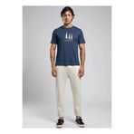 Lee Cooper Yuvarlak Yaka Açık Lacivert Erkek T-Shirt 252 LCM 242042 NELLI A.LACİVERT