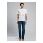 Lee Cooper Yuvarlak Yaka Beyaz Erkek T-Shirt 252 LCM 242037 ENGLAND BEYAZ