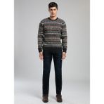 Lee Cooper Yuvarlak Yaka Regular Fit Antrasit Erkek Kazak 261 Lcm 241022 Adrıel Antrasit - 2XL