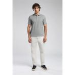 Lee Cooper Zarse Normal Bel Konik Kesim Daralan Paça %100 Pamuk Ekru Erkek Pantolon - Beyaz - 31 - 30