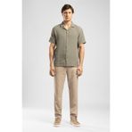 Lee Cooper Zarse Regular Tapered Fit Pantolon Beyaz, 32/30, 5003354763, Bej, Erkek