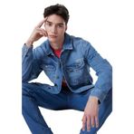 Lee Denim Mont Slim Dış Giyim, Mid Blue, L