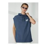 Lee Erkek Lacivert Kapüşonlu Sweatshirt