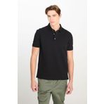 Lee Erkek Polo Yaka T-shirt L2510551, Siyah, 2XL