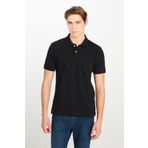 Lee Erkek Polo Yaka T-shirt ML211810001, Siyah, 3XL