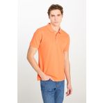 Lee Erkek Regular Fit Polo T-shirt Orange