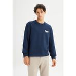 Lee Erkek Small Logo Sweatshirt L2520365607