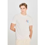 Lee Erkek T-Shirt L2510324, Kırık Beyaz, M