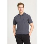 Lee Kısa Kollu Polo Erkek T-Shirt W7D5K4XX2T003 - 2XL - Antrasit