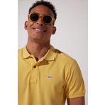 Lee L231369200 Polo Yaka Sarı Erkek T-shirt