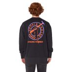 Lee L232282 003 Antrasit Bisiklet Yaka Erkek Sweatshirt