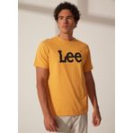 Lee L65QAI200 Bisiklet Yaka Sarı Erkek T-Shirt