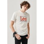 Lee L68TYSMK Beyaz Erkek T-shirt