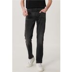 Lee L707 Dark Gray 040 Erkek Regular Straight Normal Bel Duz Daren Zİp Fly Regular Straight Jean Pantolon
