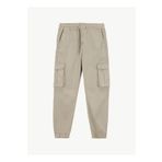 Lee Lastikli Bel Lastikli Paça Antrasit Erkek Pantolon L251056358 Kargo Jogger Pantolon