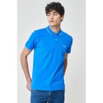 Lee Lee Erkek Mavi Polo Tişört - S