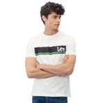 Lee Logo T-shirt Regular T-shirt, Off White, M