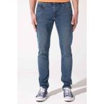 Lee Luke Slim Fit Dar Kesim Normal Bel Mavi Esnek Denim Kumaş Pantolon Erkek Günlük Stil - 29 / 30